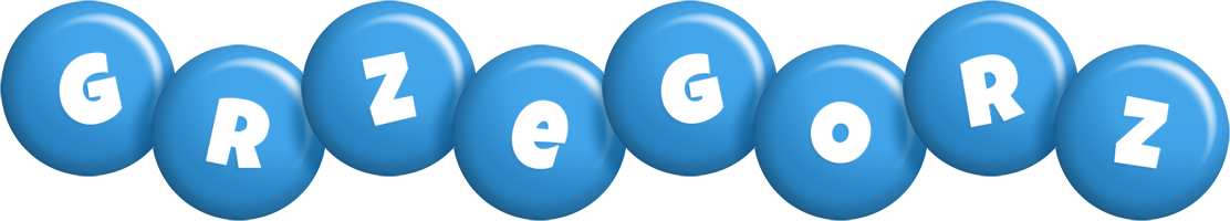 Grzegorz candy-blue logo