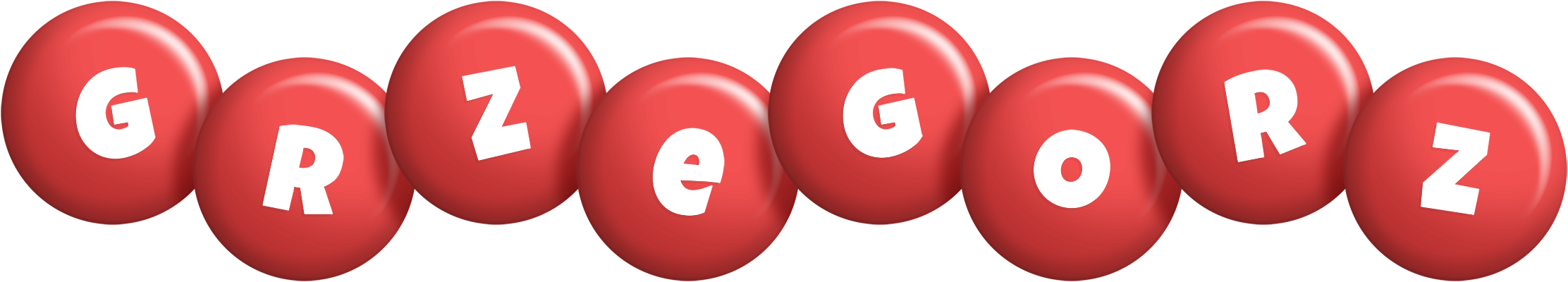 Grzegorz candy-red logo