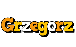 Grzegorz cartoon logo