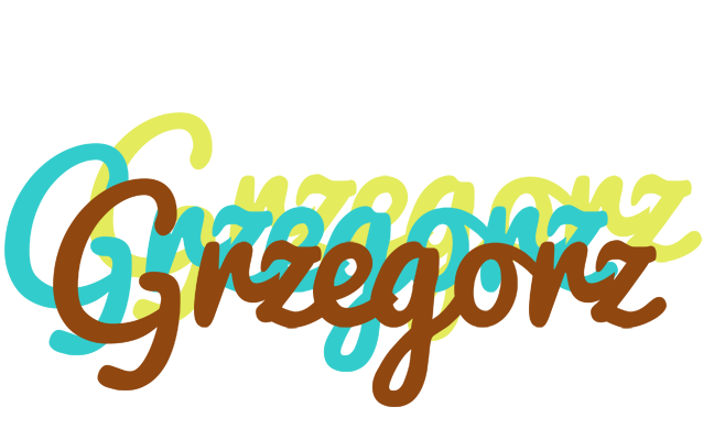 Grzegorz cupcake logo