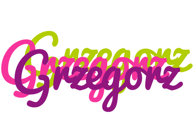 Grzegorz flowers logo