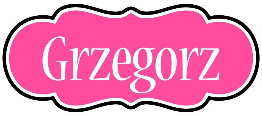 Grzegorz invitation logo