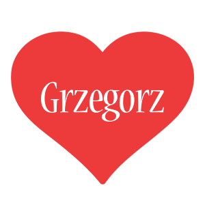 Grzegorz love logo