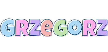 Grzegorz pastel logo
