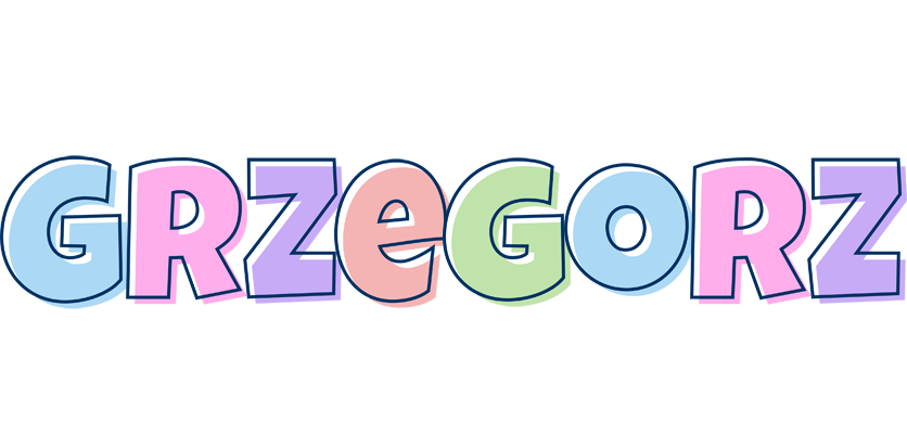 Grzegorz pastel logo
