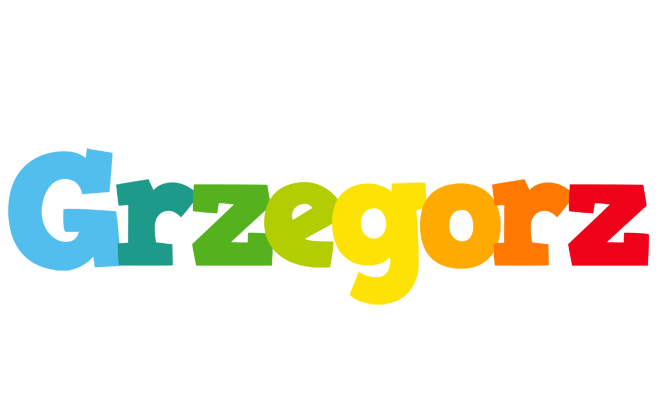 Grzegorz rainbows logo