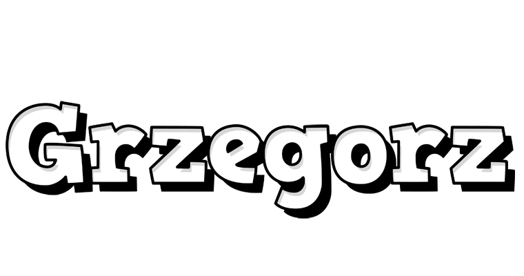 Grzegorz snowing logo