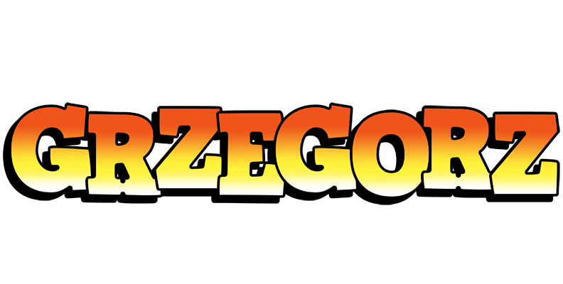 Grzegorz sunset logo