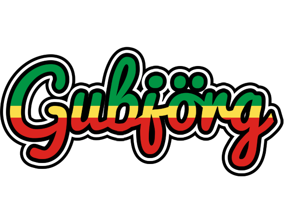 Guðbjörg african logo
