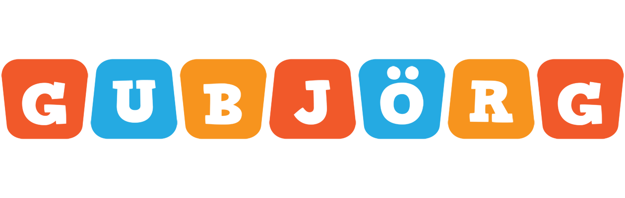 Guðbjörg comics logo