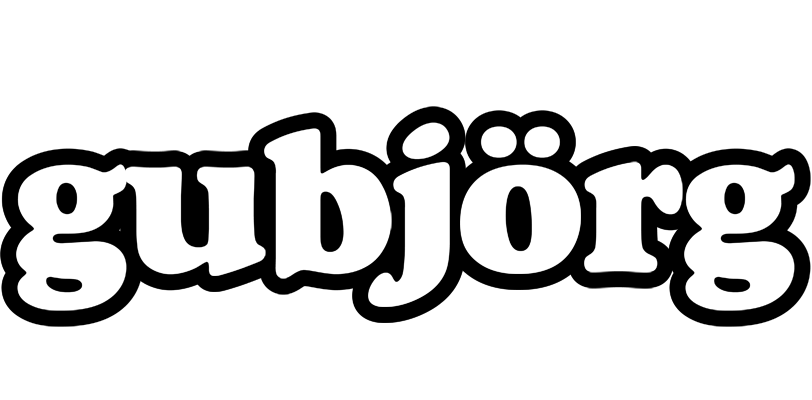 Guðbjörg panda logo