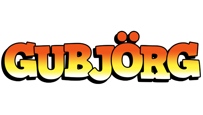 Guðbjörg sunset logo