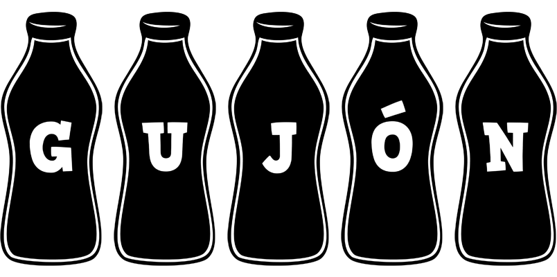 Guðjón bottle logo