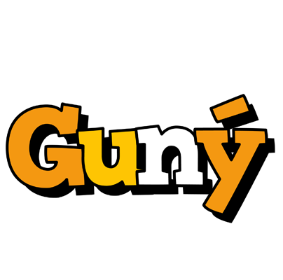 Guðný cartoon logo