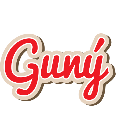 Guðný chocolate logo