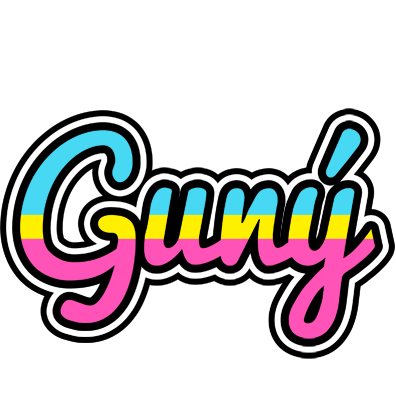 Guðný circus logo