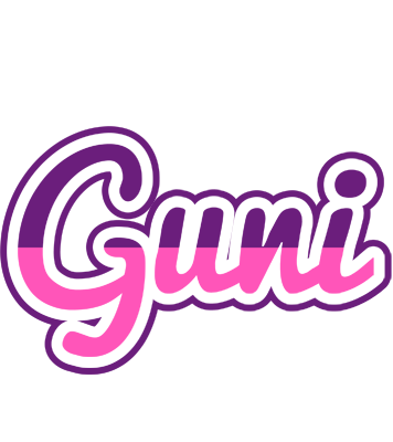 Guðni cheerful logo