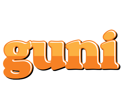 Guðni orange logo