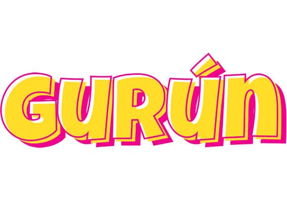 Guðrún kaboom logo