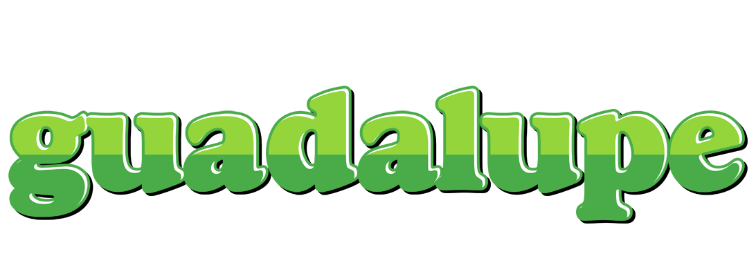 Guadalupe apple logo