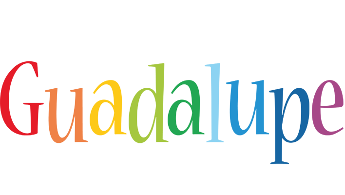 Guadalupe birthday logo