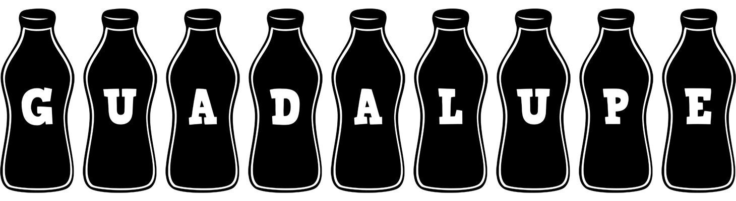 Guadalupe bottle logo