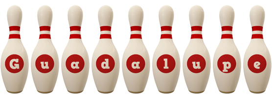 Guadalupe bowling-pin logo