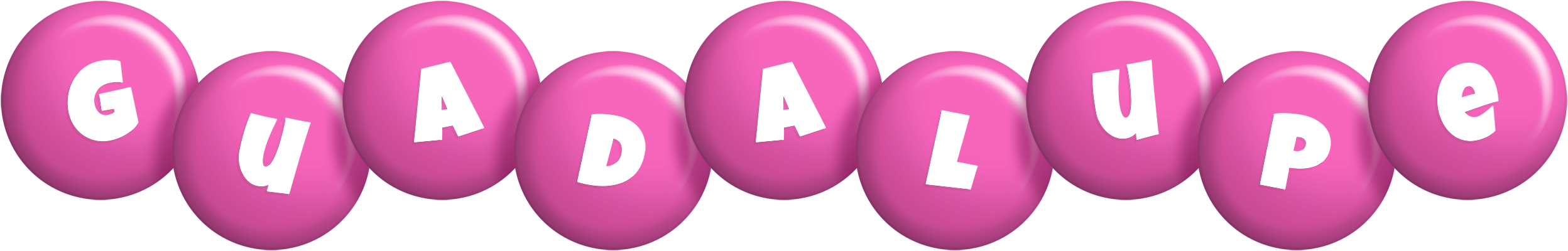 Guadalupe candy-pink logo