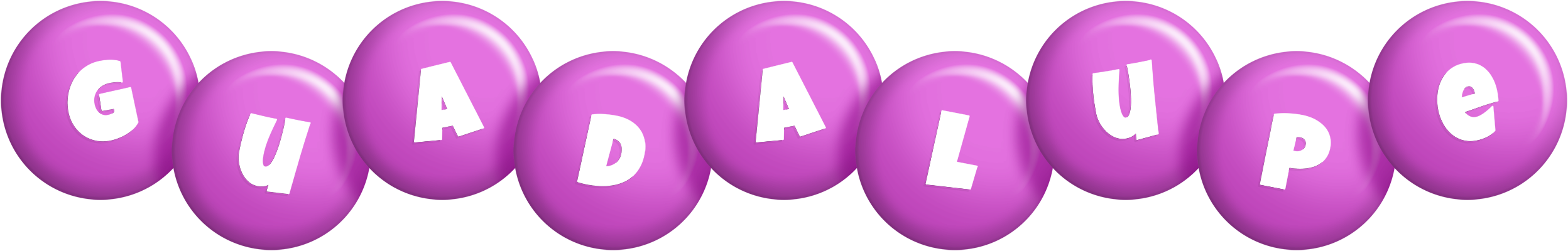 Guadalupe candy-purple logo