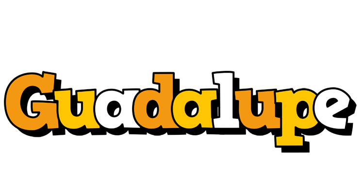 Guadalupe cartoon logo