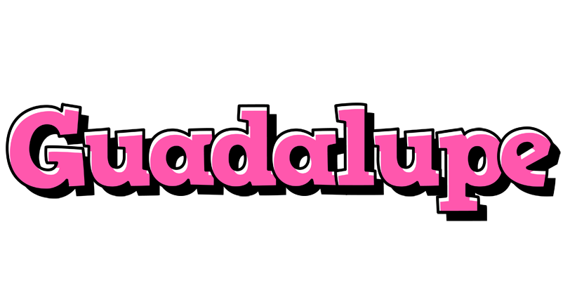 Guadalupe girlish logo