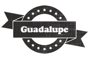 Guadalupe grunge logo