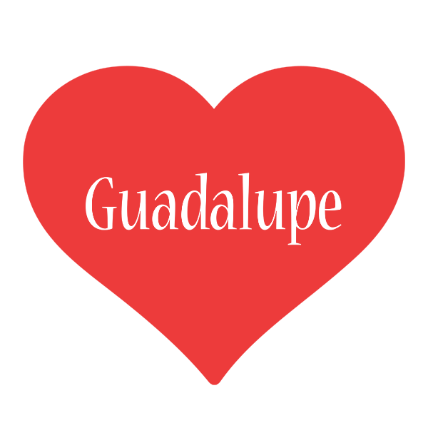 Guadalupe love logo
