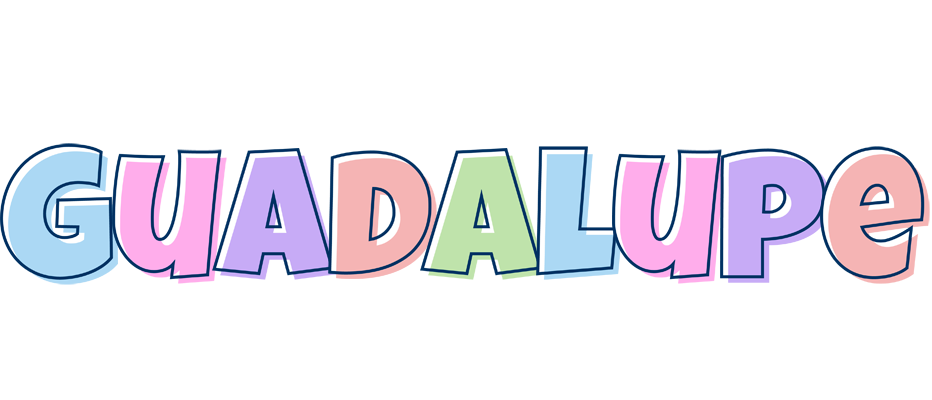 Guadalupe pastel logo