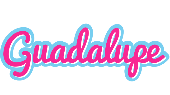 Guadalupe popstar logo