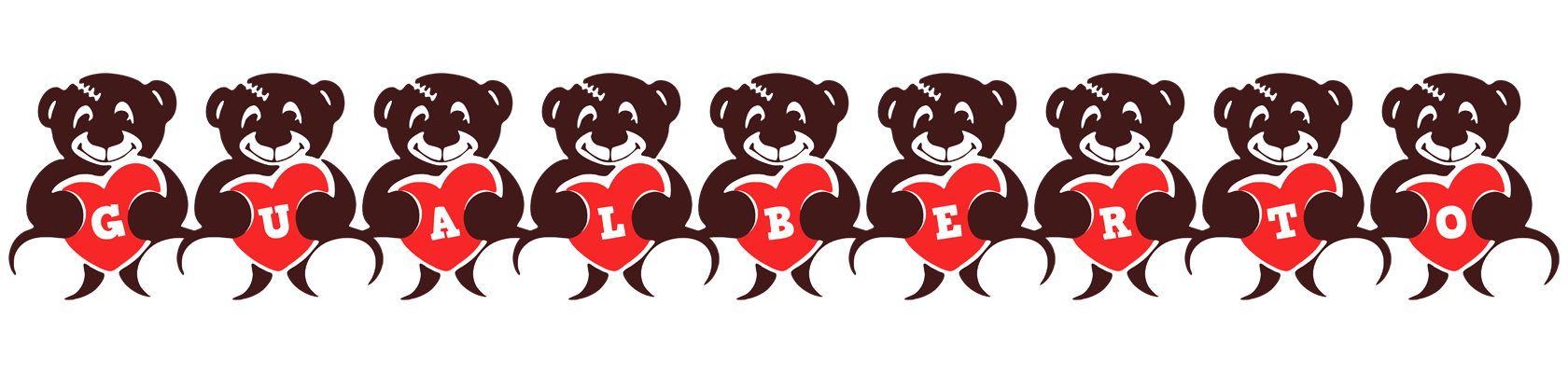 Gualberto bear logo