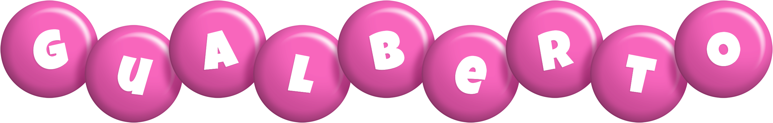 Gualberto candy-pink logo