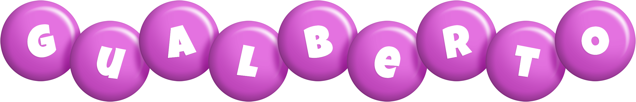 Gualberto candy-purple logo