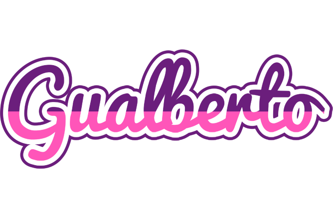 Gualberto cheerful logo