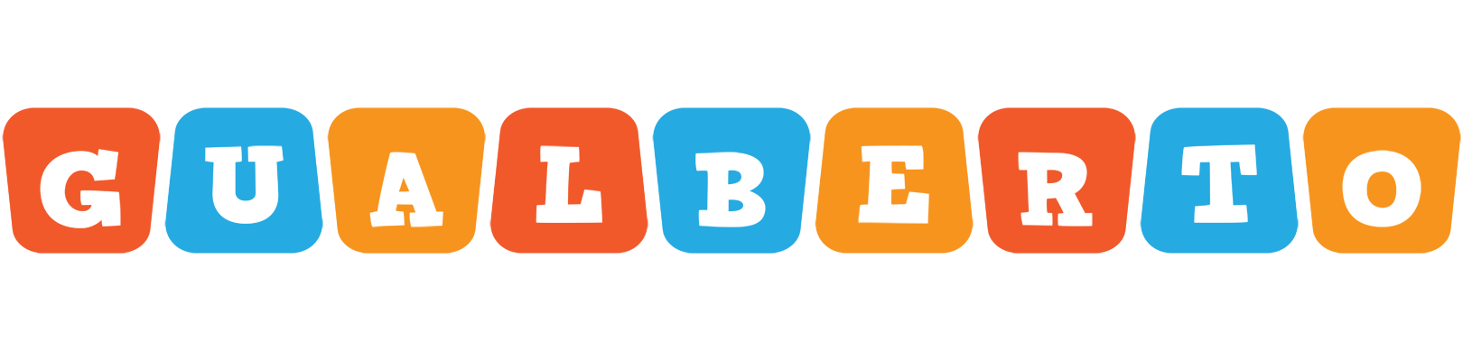 Gualberto comics logo