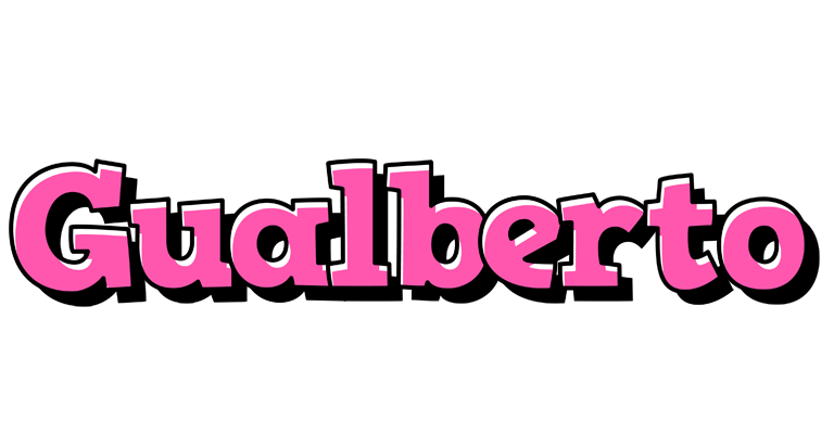 Gualberto girlish logo