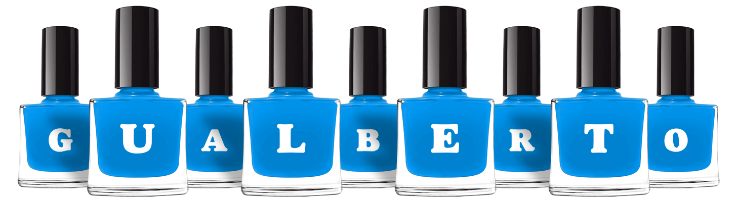 Gualberto glossy logo