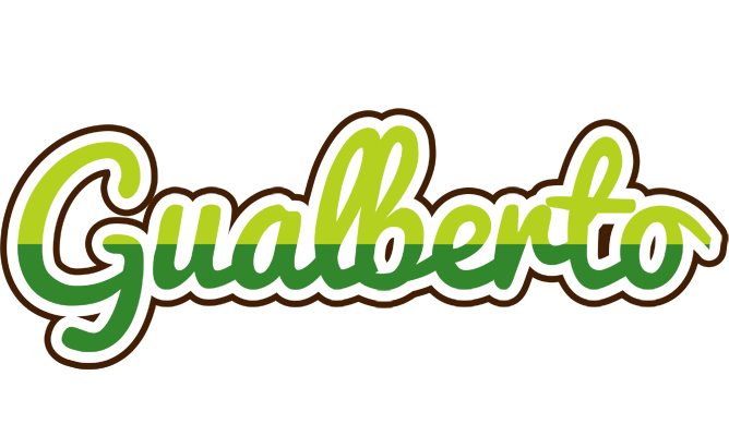 Gualberto golfing logo