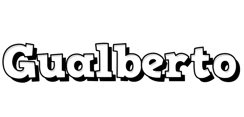 Gualberto snowing logo