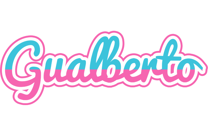 Gualberto woman logo