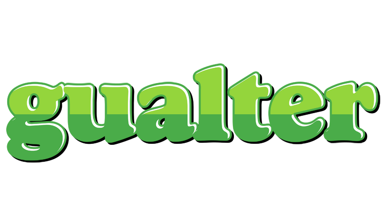 Gualter apple logo
