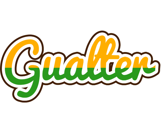 Gualter banana logo