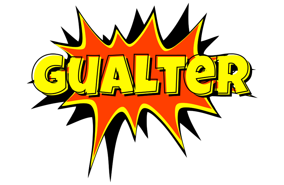 Gualter bazinga logo