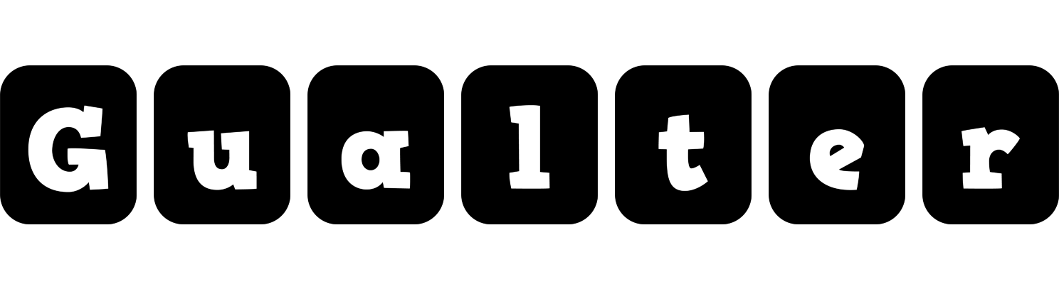 Gualter box logo