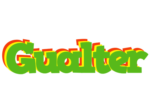 Gualter crocodile logo